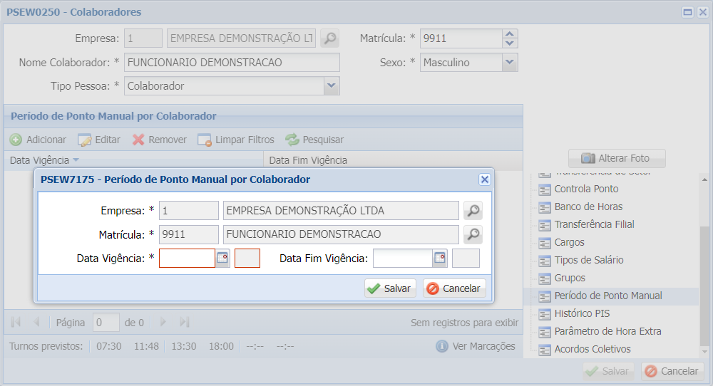 Ponto Manual ponto-manual