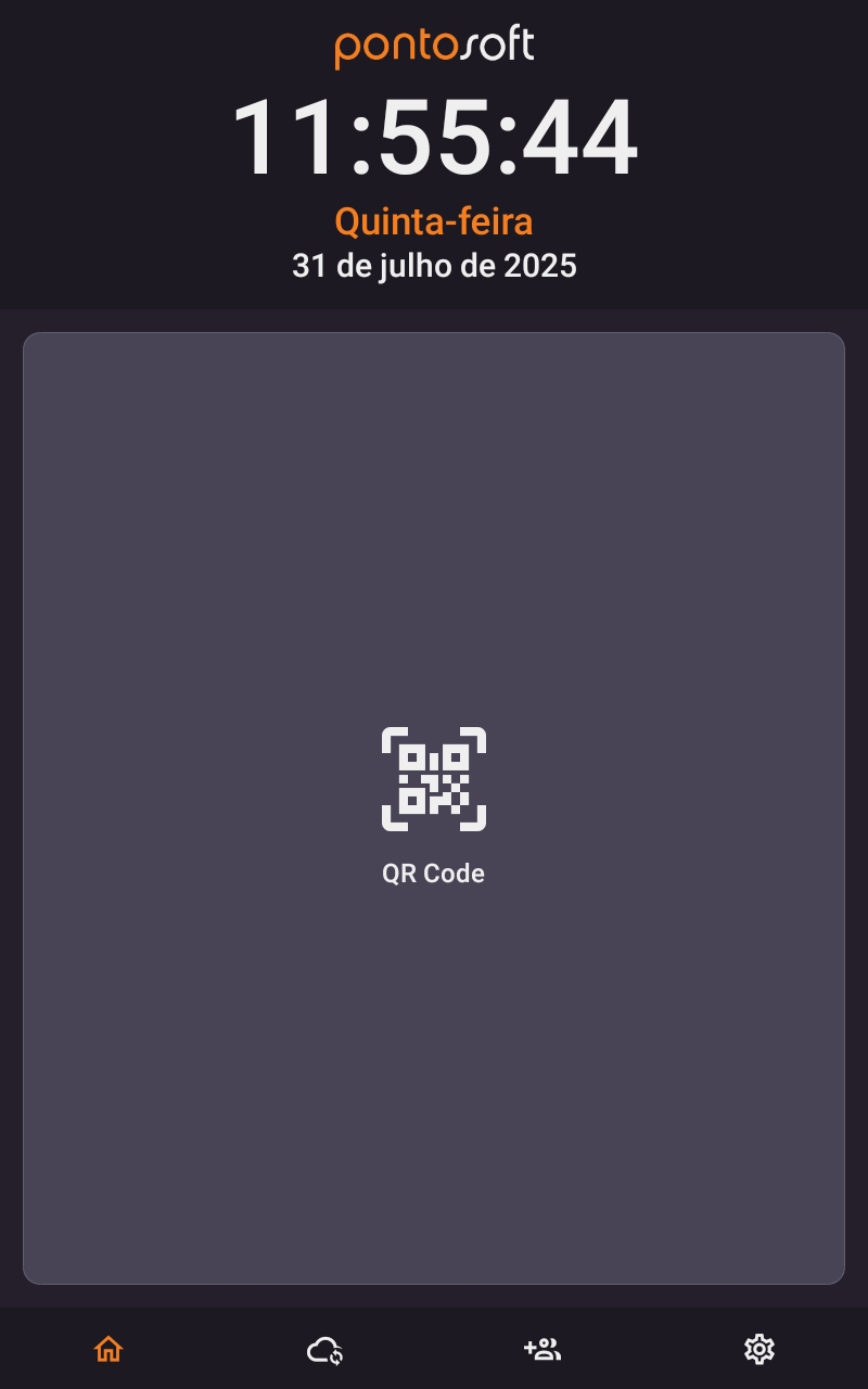 Tela Inicial - Ponto Virtual