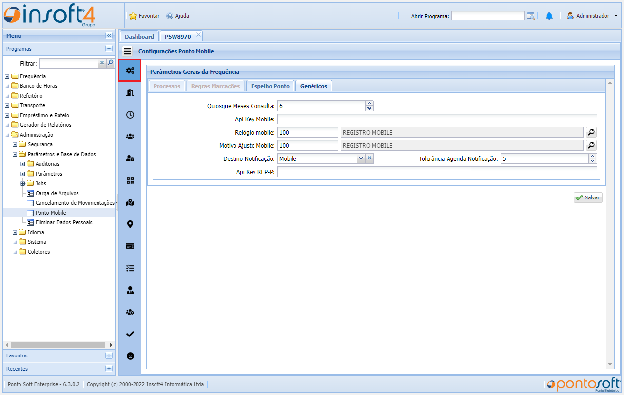 Configurações Ponto Mobile ponto-mobile2
