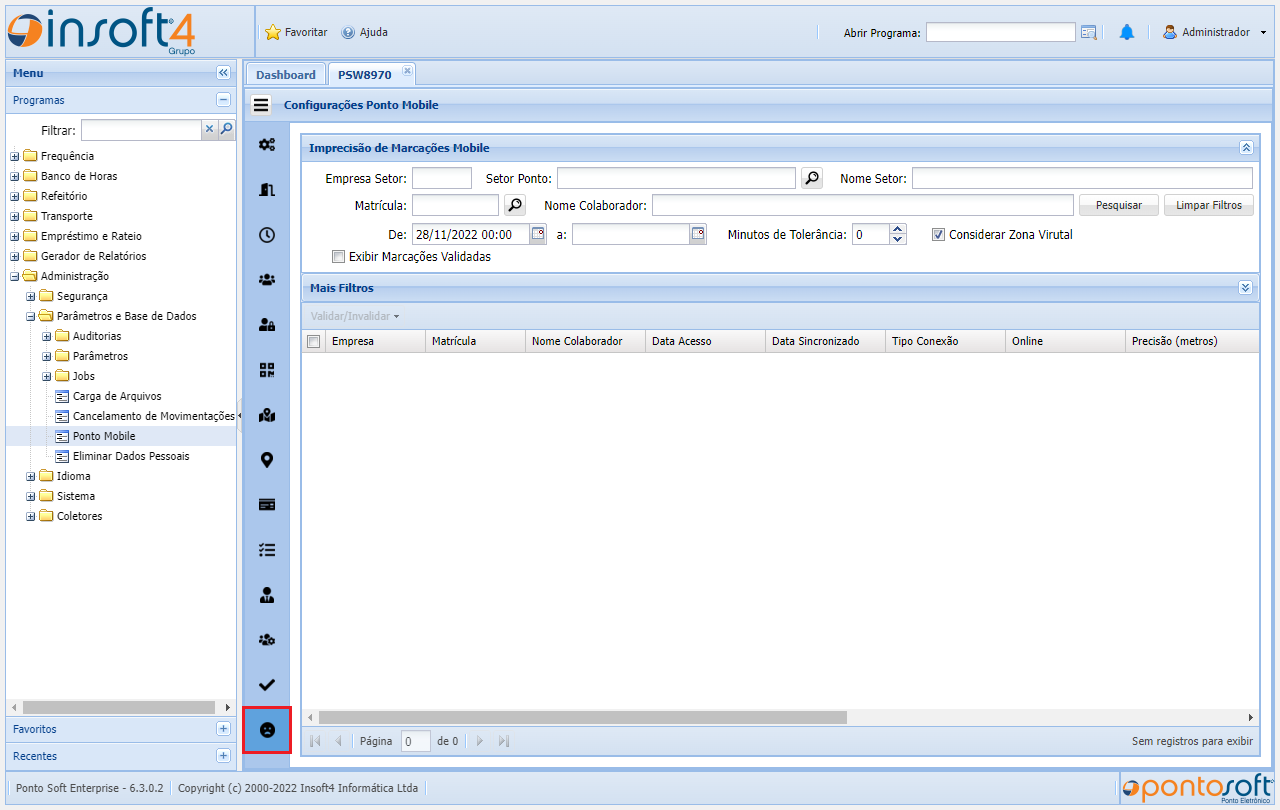 Configurações Ponto Mobile ponto-mobile20