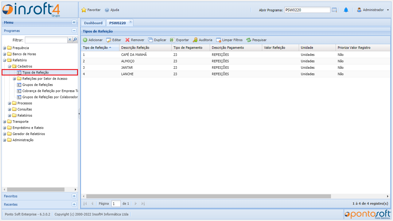 Cadastro de Tipos de Refeição tipos-de-refeicao1